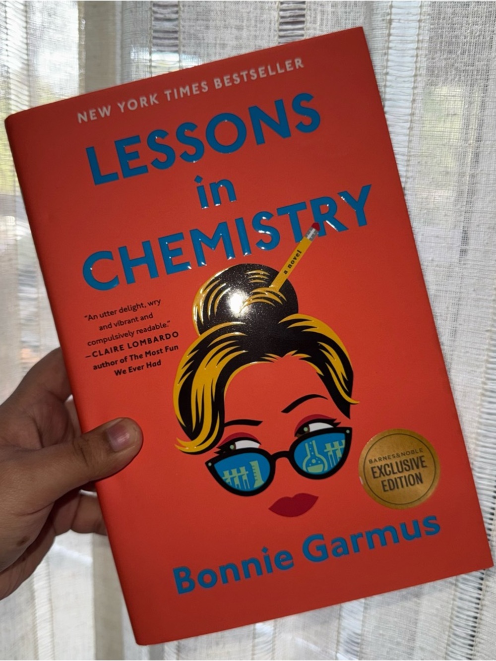 Lessons in Chemistry by Bonnie Garmus - B&N edition